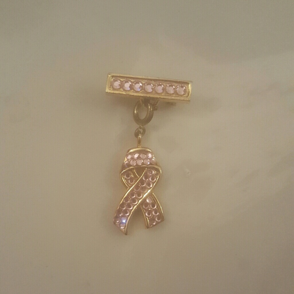 Breast Cancer Ribbon Pin
